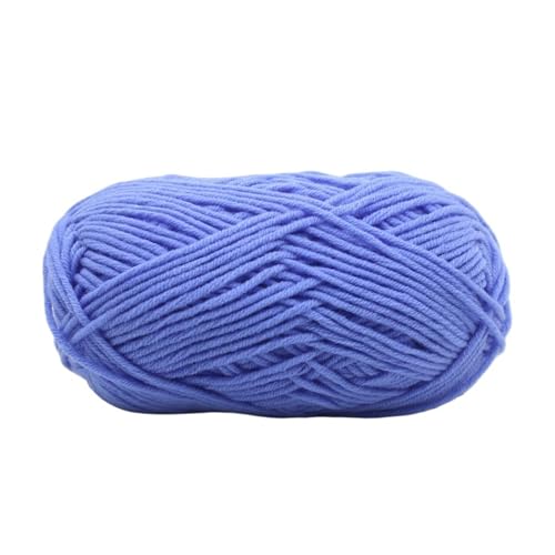 HäKelgarn Baumwollstrickwolle Garn Handarbeit gefärbt handgewebt for Häkeln Handwerk Pullover Hut Puppen Nähen Strickwerkzeuge(Color 20) von LCKKJHG