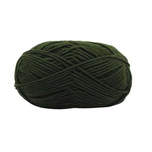 HäKelgarn Baumwollstrickwolle Garn Handarbeit gefärbt handgewebt for Häkeln Handwerk Pullover Hut Puppen Nähen Strickwerkzeuge(Color 26) von LCKKJHG