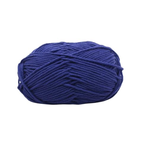 HäKelgarn Baumwollstrickwolle Garn Handarbeit gefärbt handgewebt for Häkeln Handwerk Pullover Hut Puppen Nähen Strickwerkzeuge(Color 28) von LCKKJHG