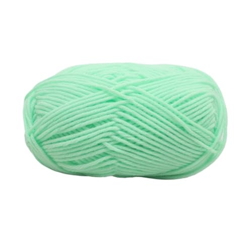 HäKelgarn Baumwollstrickwolle Garn Handarbeit gefärbt handgewebt for Häkeln Handwerk Pullover Hut Puppen Nähen Strickwerkzeuge(Color 32) von LCKKJHG