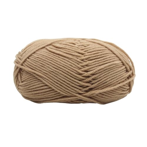 HäKelgarn Baumwollstrickwolle Garn Handarbeit gefärbt handgewebt for Häkeln Handwerk Pullover Hut Puppen Nähen Strickwerkzeuge(Color 41) von LCKKJHG