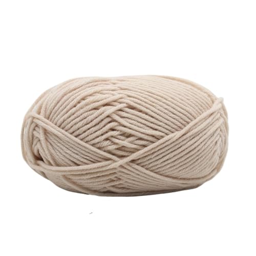 HäKelgarn Baumwollstrickwolle Garn Handarbeit gefärbt handgewebt for Häkeln Handwerk Pullover Hut Puppen Nähen Strickwerkzeuge(Color 42) von LCKKJHG