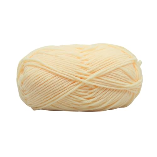 HäKelgarn Baumwollstrickwolle Garn Handarbeit gefärbt handgewebt for Häkeln Handwerk Pullover Hut Puppen Nähen Strickwerkzeuge(Color 44) von LCKKJHG