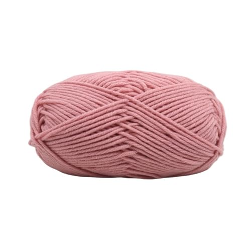 HäKelgarn Baumwollstrickwolle Garn Handarbeit gefärbt handgewebt for Häkeln Handwerk Pullover Hut Puppen Nähen Strickwerkzeuge(Color 47) von LCKKJHG