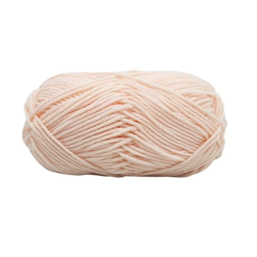 HäKelgarn Baumwollstrickwolle Garn Handarbeit gefärbt handgewebt for Häkeln Handwerk Pullover Hut Puppen Nähen Strickwerkzeuge(Color 49) von LCKKJHG