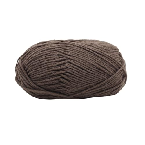 HäKelgarn Baumwollstrickwolle Garn Handarbeit gefärbt handgewebt for Häkeln Handwerk Pullover Hut Puppen Nähen Strickwerkzeuge(Color 58) von LCKKJHG