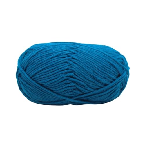 HäKelgarn Baumwollstrickwolle Garn Handarbeit gefärbt handgewebt for Häkeln Handwerk Pullover Hut Puppen Nähen Strickwerkzeuge(Color 77) von LCKKJHG