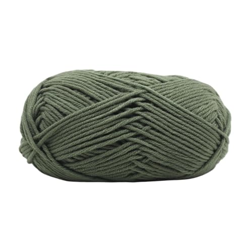 HäKelgarn Baumwollstrickwolle Garn Handarbeit gefärbt handgewebt for Häkeln Handwerk Pullover Hut Puppen Nähen Strickwerkzeuge(Color 80) von LCKKJHG