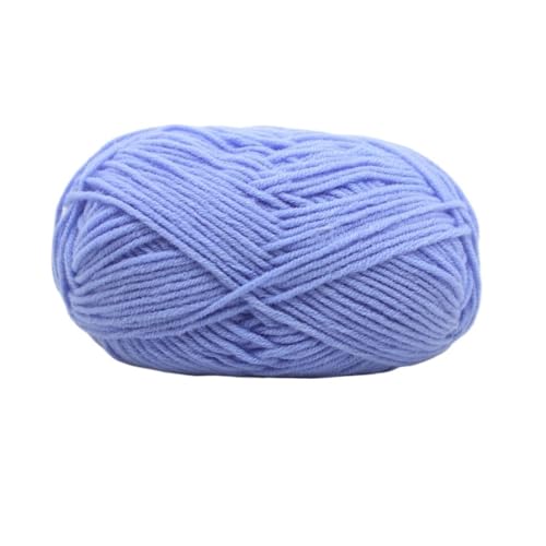 HäKelgarn Baumwollstrickwolle Garn Handarbeit gefärbt handgewebt for Häkeln Handwerk Pullover Hut Puppen Nähen Strickwerkzeuge(Color 85) von LCKKJHG