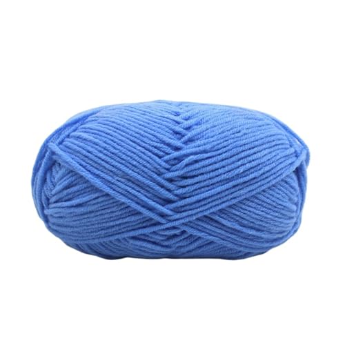 HäKelgarn Baumwollstrickwolle Garn Handarbeit gefärbt handgewebt for Häkeln Handwerk Pullover Hut Puppen Nähen Strickwerkzeuge(Color 87) von LCKKJHG