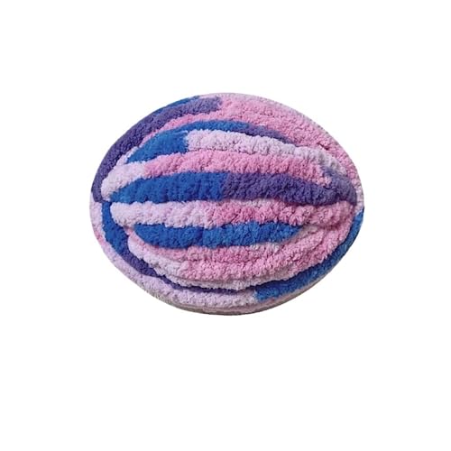 HäKelgarn Grobe Garne for Stricken und Häkeln von Deckenkissen, mehrfarbig, dicke Linie, weiches, warmes Häkelgarn, Schallinie(Blueberries) von LCKKJHG