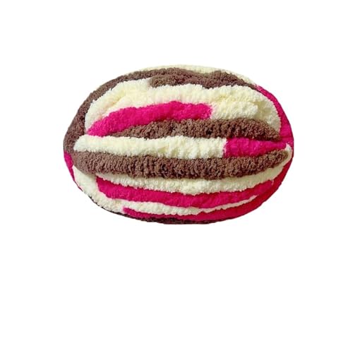 HäKelgarn Grobe Garne for Stricken und Häkeln von Deckenkissen, mehrfarbig, dicke Linie, weiches, warmes Häkelgarn, Schallinie(Honey-coffee) von LCKKJHG