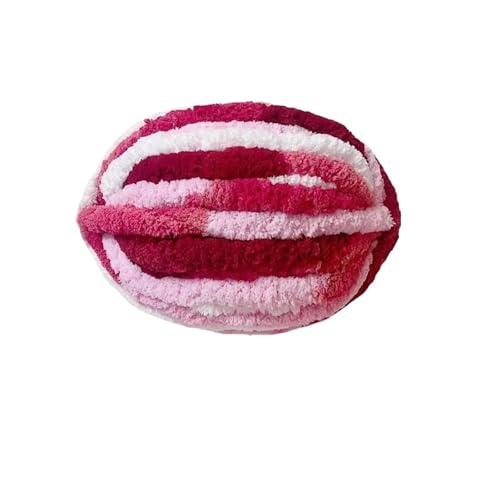 HäKelgarn Grobe Garne for Stricken und Häkeln von Deckenkissen, mehrfarbig, dicke Linie, weiches, warmes Häkelgarn, Schallinie(Neon) von LCKKJHG
