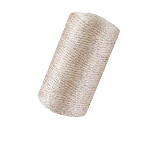 HäKelgarn Ice Hemp Bright Silk Hollow Yarn Line Sommersonnenhut Handgeflochtenes Garn Diy Hakentasche Kissengarn for Stricken(1Pc 04) von LCKKJHG