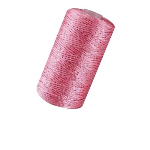 HäKelgarn Ice Hemp Bright Silk Hollow Yarn Line Sommersonnenhut Handgeflochtenes Garn Diy Hakentasche Kissengarn for Stricken(1Pc 13) von LCKKJHG