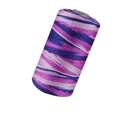 HäKelgarn Ice Hemp Bright Silk Hollow Yarn Line Sommersonnenhut Handgeflochtenes Garn Diy Hakentasche Kissengarn for Stricken(1Pc 55) von LCKKJHG