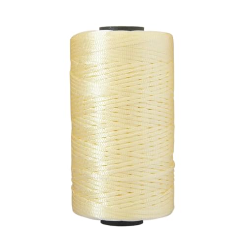HäKelgarn Sommerleichtes Eisseiden-Baumwollgarn, Häkelgarn for DIY-Hüte, Taschen, Basteln, flaches Band, hohles Häkelgarn(Color 2) von LCKKJHG