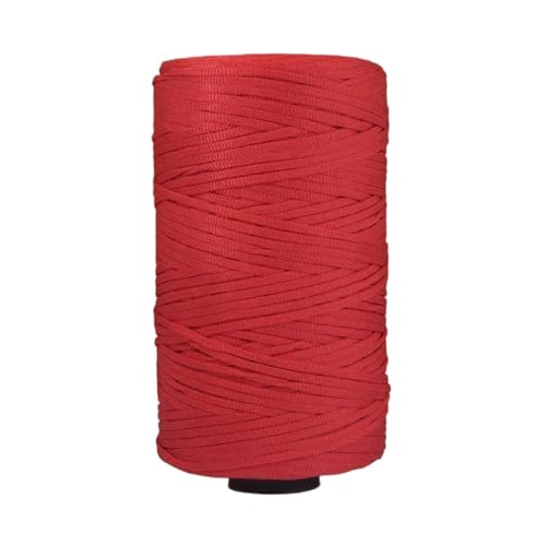 HäKelgarn Sommerleichtes Eisseiden-Baumwollgarn, Häkelgarn for DIY-Hüte, Taschen, Basteln, flaches Band, hohles Häkelgarn(Color 29) von LCKKJHG