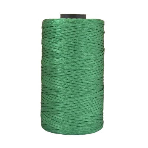 HäKelgarn Sommerleichtes Eisseiden-Baumwollgarn, Häkelgarn for DIY-Hüte, Taschen, Basteln, flaches Band, hohles Häkelgarn(Color 30) von LCKKJHG