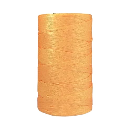 HäKelgarn Sommerleichtes Eisseiden-Baumwollgarn, Häkelgarn for DIY-Hüte, Taschen, Basteln, flaches Band, hohles Häkelgarn(Color 36) von LCKKJHG