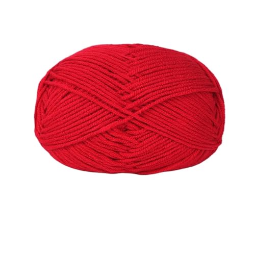 HäKelgarn Weiches Baumwollgarn for Häkelfäden for Stricken von Wolle, DIY-Handwerk, Pullover, Mütze(Black) von LCKKJHG