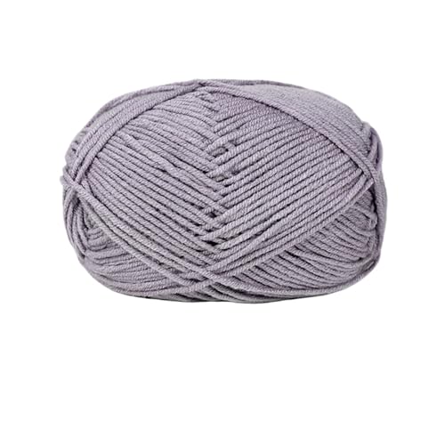 HäKelgarn Weiches Baumwollgarn for Häkelfäden for Stricken von Wolle, DIY-Handwerk, Pullover, Mütze(Brass) von LCKKJHG