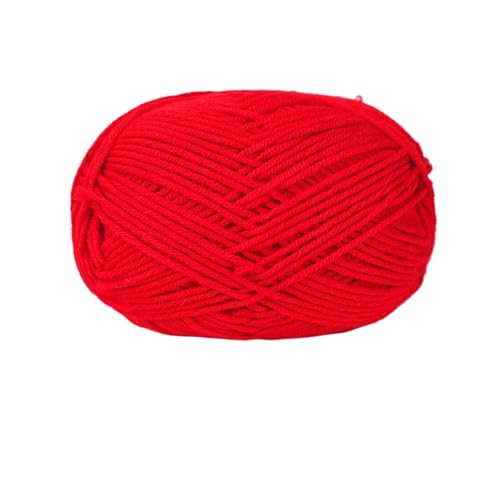 HäKelgarn Weiches Baumwollgarn for Häkelfäden for Stricken von Wolle, DIY-Handwerk, Pullover, Mütze(Chrome) von LCKKJHG