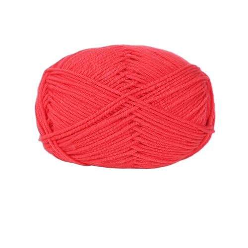 HäKelgarn Weiches Baumwollgarn for Häkelfäden for Stricken von Wolle, DIY-Handwerk, Pullover, Mütze(Color 03) von LCKKJHG