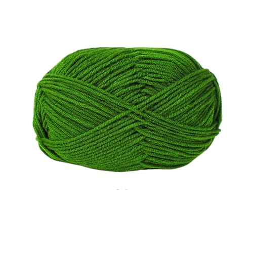 HäKelgarn Weiches Baumwollgarn for Häkelfäden for Stricken von Wolle, DIY-Handwerk, Pullover, Mütze(Gold Brush) von LCKKJHG