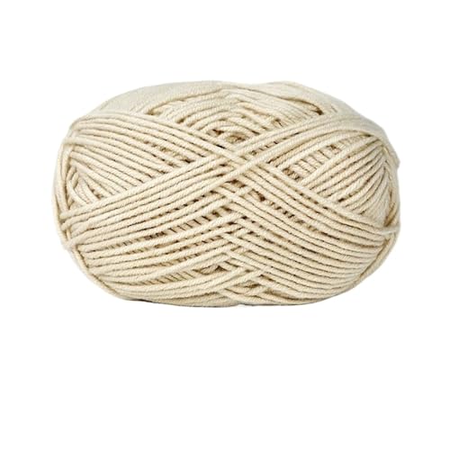 HäKelgarn Weiches Baumwollgarn for Häkelfäden for Stricken von Wolle, DIY-Handwerk, Pullover, Mütze(Green 2) von LCKKJHG
