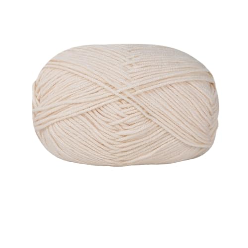 HäKelgarn Weiches Baumwollgarn for Häkelfäden for Stricken von Wolle, DIY-Handwerk, Pullover, Mütze(Orange) von LCKKJHG