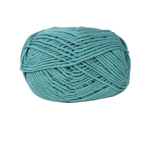 HäKelgarn Weiches Baumwollgarn for Häkelfäden for Stricken von Wolle, DIY-Handwerk, Pullover, Mütze(Tawny) von LCKKJHG