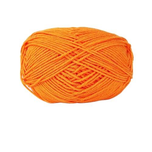 HäKelgarn Weiches Baumwollgarn for Häkelfäden for Stricken von Wolle, DIY-Handwerk, Pullover, Mütze(Yellow) von LCKKJHG