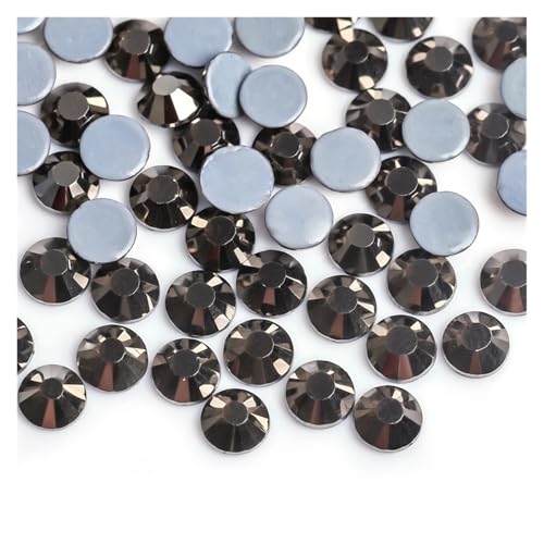Hotfix Strasssteine Grüner Vulkan Farbe Eisen auf Strass/Hot Fix Kristall Strass Nähen & Stoff Bekleidungssteine(Black Hematite,Ss6 1440pcs) von LCKKJHG