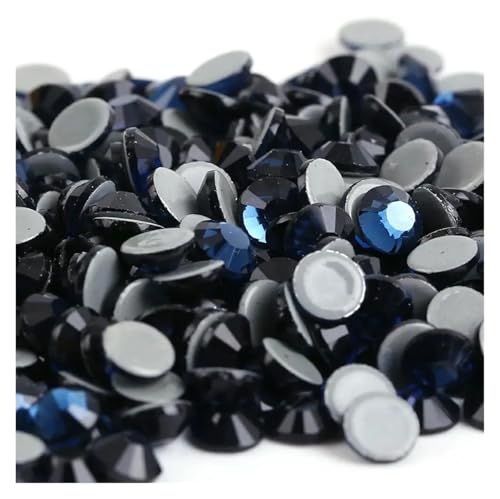 Hotfix Strasssteine Grüner Vulkan Farbe Eisen auf Strass/Hot Fix Kristall Strass Nähen & Stoff Bekleidungssteine(Montana,Ss10 1440pcs) von LCKKJHG