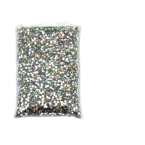 Hotfix Strasssteine Hotfix-Strasssteine, großes Paket, Harz, nicht, lose, flache Kristalle, Nagel, DIY, Glitzerstein(Deep Rose Red AB,PCS_3MM 10000PCS) von LCKKJHG