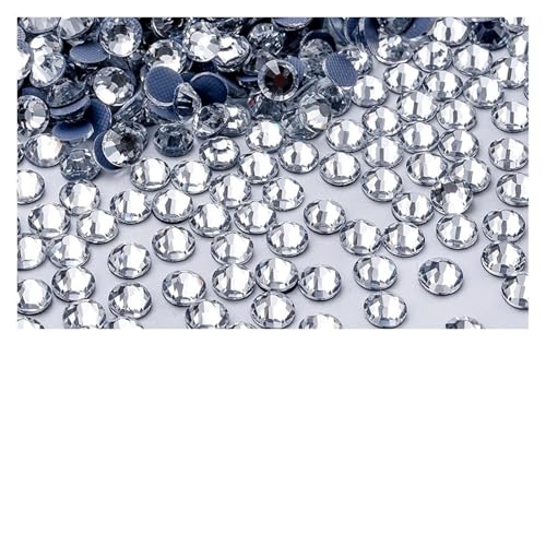 Hotfix Strasssteine Hotfix-Strasssteine ​​für Kleidung, hochwertiges Kristall-AB-Eisen auf Strass, Nagel, Glasstein, DIY-Stiefel(Crystal clear,SS5-1440pcs) von LCKKJHG