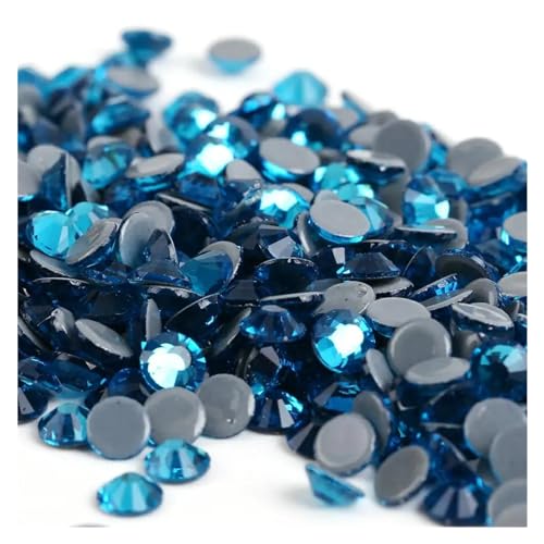 Hotfix Strasssteine Hotfix-Strasssteine ​​in 40 Farben, Kristall-AB, for Aufbügeln, for Näh- und Stoffdekorationen(Blue Zircon,Ss20 1440pcs) von LCKKJHG