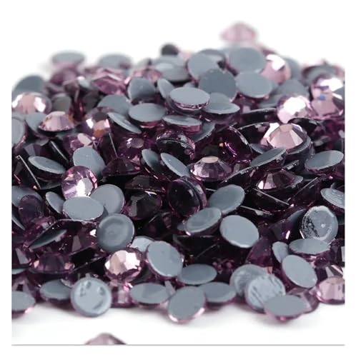 Hotfix Strasssteine Hotfix-Strasssteine ​​in 40 Farben, Kristall-AB, for Aufbügeln, for Näh- und Stoffdekorationen(Lt.Amethyst,Ss6 1440pcs) von LCKKJHG