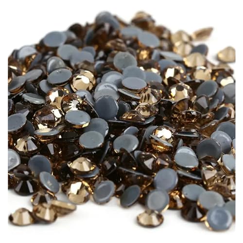 Hotfix Strasssteine Hotfix-Strasssteine ​​in 40 Farben, Kristall-AB, for Aufbügeln, for Näh- und Stoffdekorationen(Lt.C.Topaz,Ss16 1440pcs) von LCKKJHG