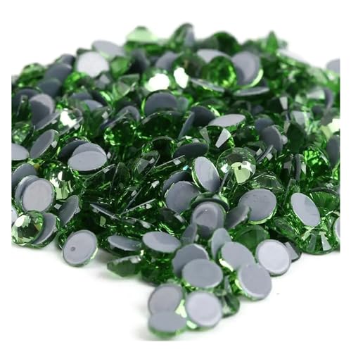 Hotfix Strasssteine Hotfix-Strasssteine ​​in 40 Farben, Kristall-AB, for Aufbügeln, for Näh- und Stoffdekorationen(Peridot,Ss6 1440pcs) von LCKKJHG