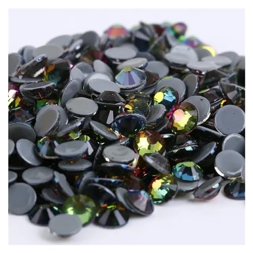 Hotfix Strasssteine Hotfix-Strasssteine ​​in 40 Farben, Kristall-AB, for Aufbügeln, for Näh- und Stoffdekorationen(Rainbow,Mix ss6-ss30 10gram) von LCKKJHG