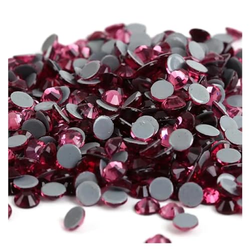 Hotfix Strasssteine Hotfix-Strasssteine ​​in 40 Farben, Kristall-AB, for Aufbügeln, for Näh- und Stoffdekorationen(Rose,Ss10 1440pcs) von LCKKJHG