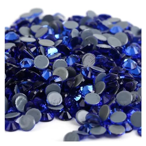 Hotfix Strasssteine Hotfix-Strasssteine ​​in 40 Farben, Kristall-AB, for Aufbügeln, for Näh- und Stoffdekorationen(Sapphire,Ss16 1440pcs) von LCKKJHG