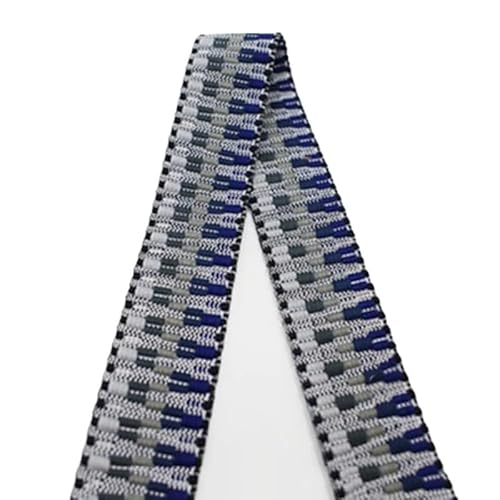 LCKKJHG Gurtband 2/5Y 38/50mm Ethnische Jacquard Gurtband Polyester Band Band Taschen Strap Trims Kleidung Gürtel Dekoration Spitze Band DIY Nähen Schrägband(05-50mm,5Yards) von LCKKJHG