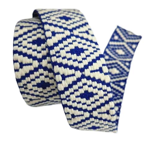 LCKKJHG Gurtband 5 Meter/Los DIY Breite 3,8 cm Zubehör Schultergurt Umhängetasche Ersatzgürtel Zubehör Gurtband(Blue) von LCKKJHG