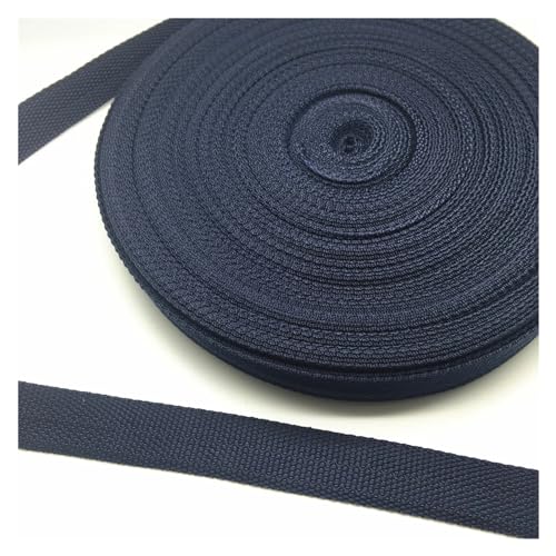 LCKKJHG Gurtband 5 Yards 20 mm breites Gurtband, Nylon-Gurtband, Rucksack-Umreifung, Sicherheitsgurt, DIY, Haustier-Seil, Nähen, Basteln(Blue) von LCKKJHG