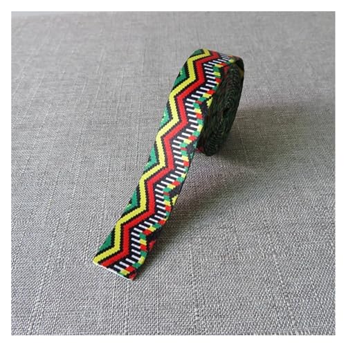 LCKKJHG Gurtband 5 Yards Breite 1 Zoll 25mm Gurtband Gurtbänder Seil Hund Haustier Halsband Leine Geschirr Rucksack Tasche Kleidungsstück Nähen DIY Geldbörse Zubehör(Gorgeous Color) von LCKKJHG