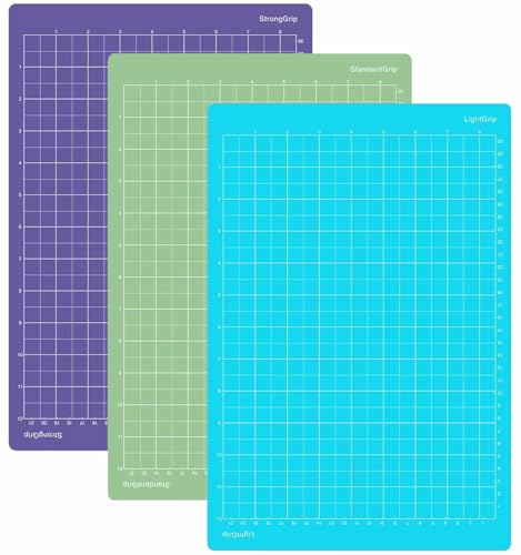 LCOUACEO Schneidematte für Cricut Joy Xtra,Ersatzkleber Klebrige Schneidematten 3 Stück Selbstklebende Cutting Mat zum Basteln, 8,5 x 12 Zoll Rutschfester Matt für Cricut Zubehör LCOUACEO Schneidematte für Cricut Joy Xtra,Ersatzkleber Klebrige Schneidematten 3 Stück Selbstklebende Cutting Mat zum Basteln, 8,5 x 12 Zoll Rutschfester Matt für Cricut Zubehör von LCOUACEO