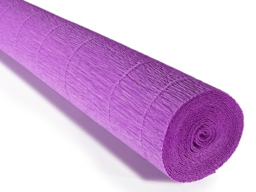 Cartotecnica Rossi italienisches Krepppapier, schwer, 180 g, Lila (590)) von LCREATE LCREATE LCREATE